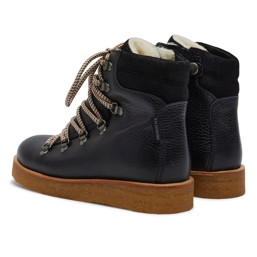 TEX-Boot Lace Up Zipper